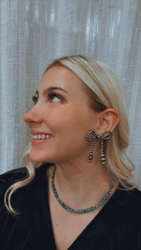 Navajo bow earrings