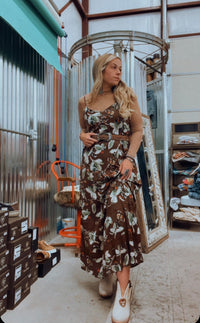 Janey Floral Maxi Dress