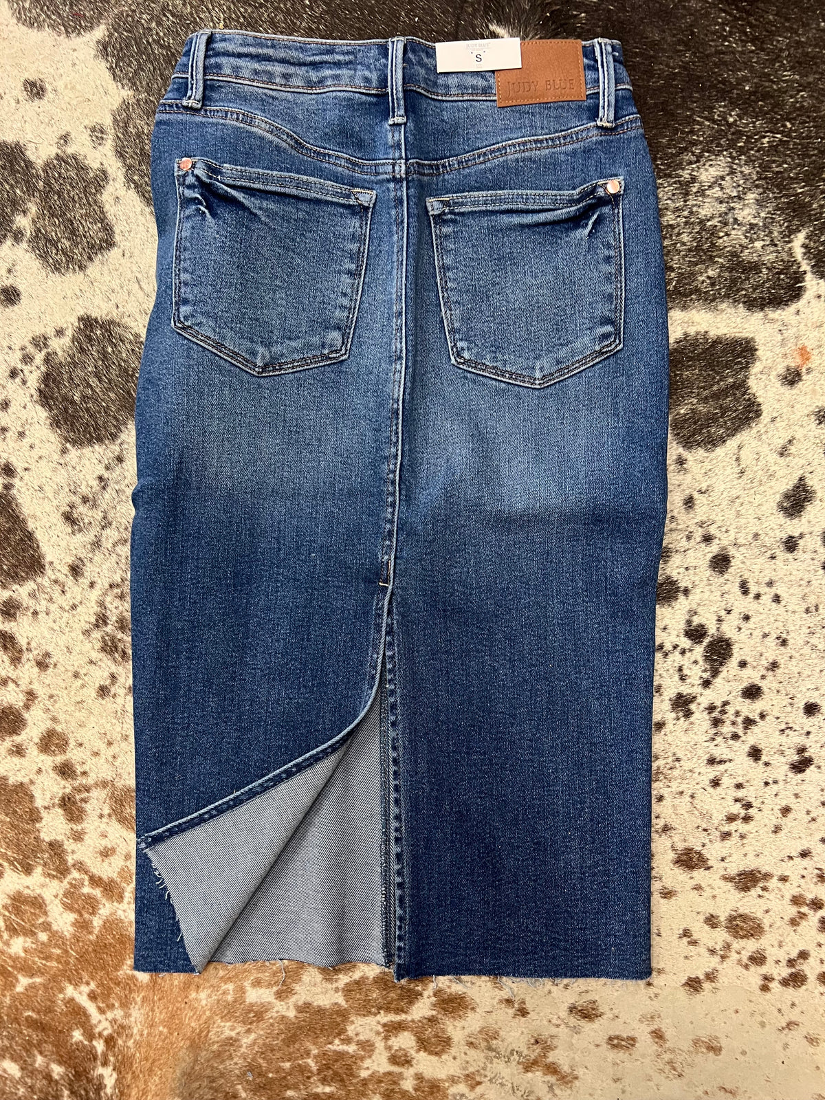 Denim Long Skirt