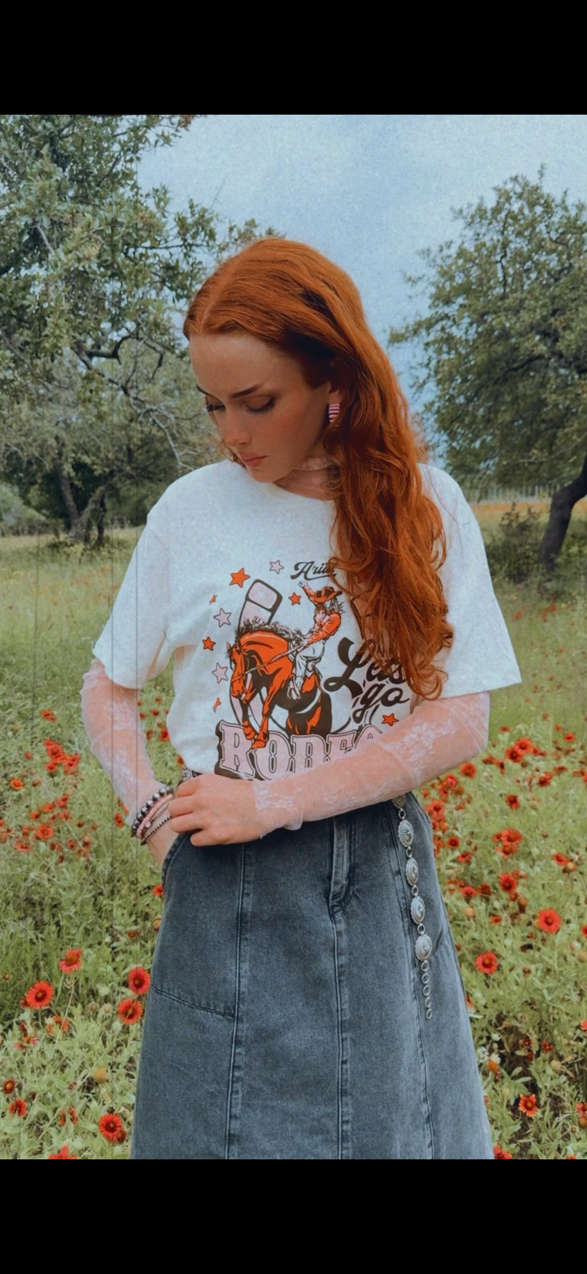 Ariat let’s rodeo tee