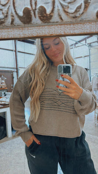 Yuma stitch sweater