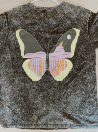 The Wild West butterfly tee