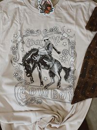 Cool it cowboy tee