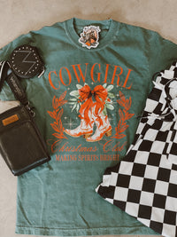 Cowgirl Christmas club tee