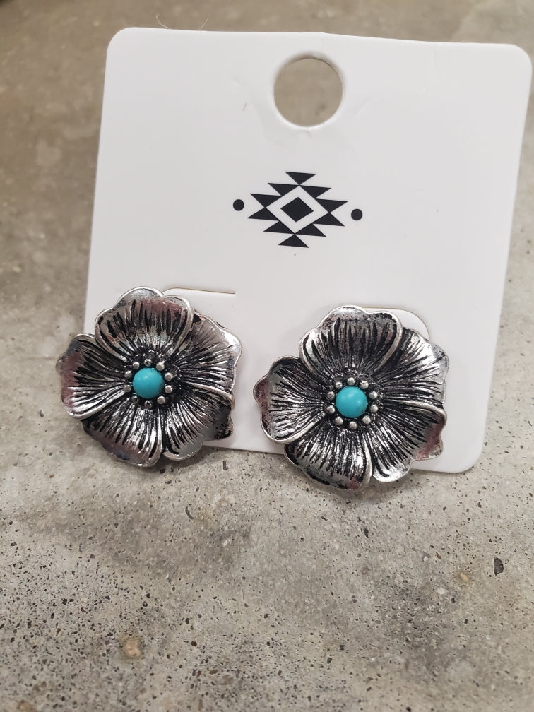 Flower Stud Earrings