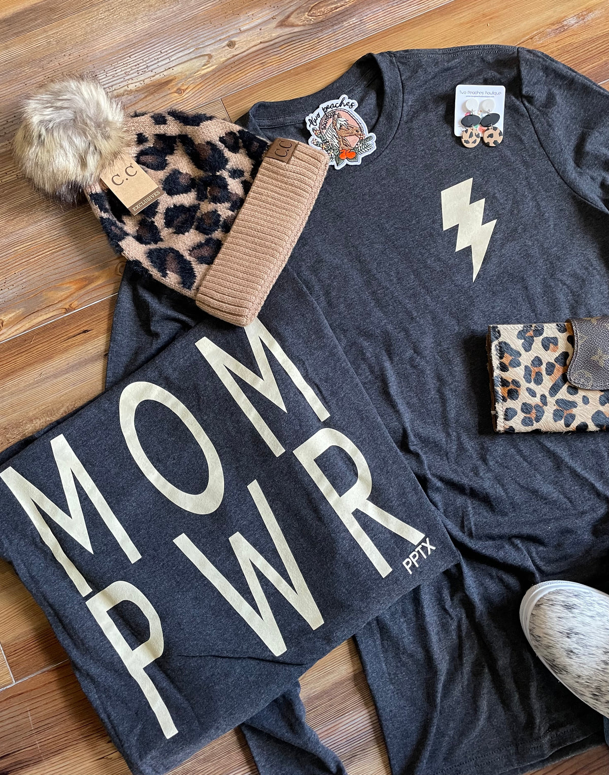 Mom Power Long Sleeve Tee