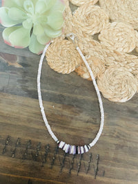 Purple Shell Choker