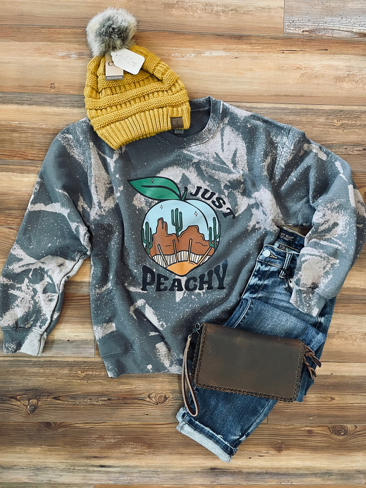 Bleached Just Peachy Sweatshirt