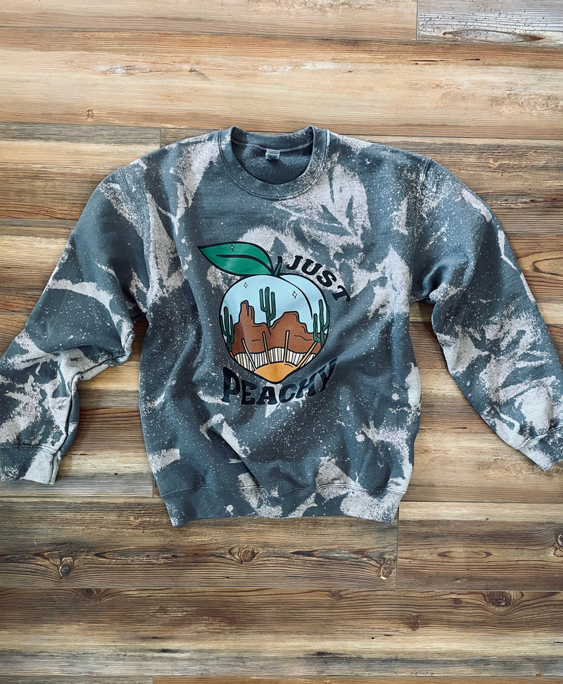 Bleached Just Peachy Sweatshirt