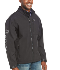 Men's Logo 2.0 Softshell Jacket-Grey