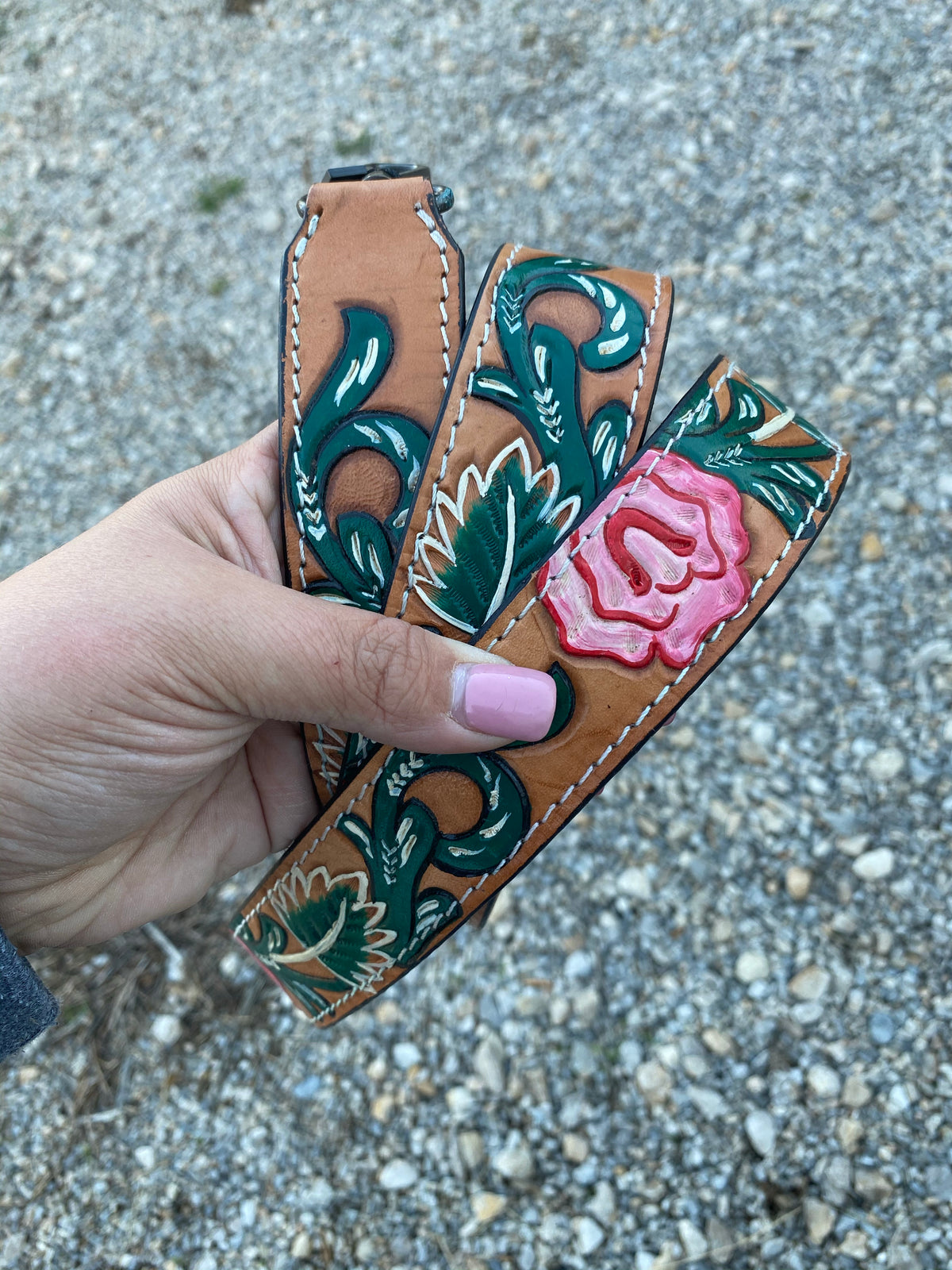 Rose Purse Strap