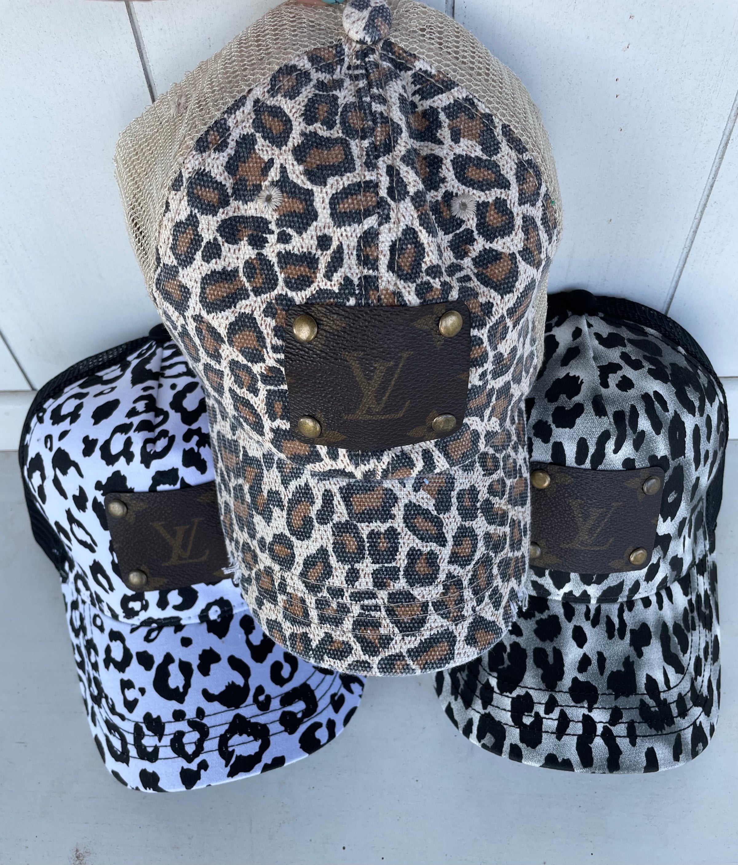 New hats from LV! I love the back of the hat! #louisvuitton #fallforyo
