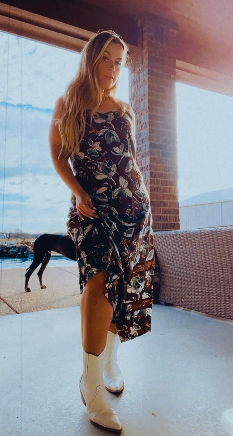 Janey Floral Maxi Dress