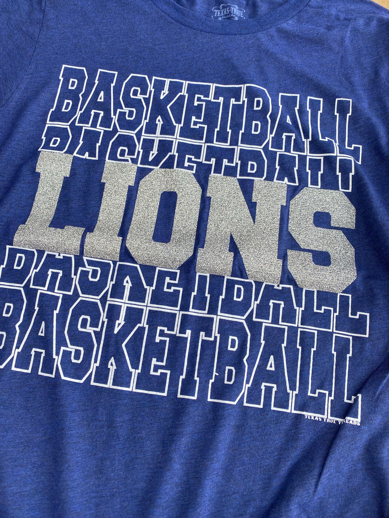 LIONS LONGSLEEVE BASKETBALL TEE