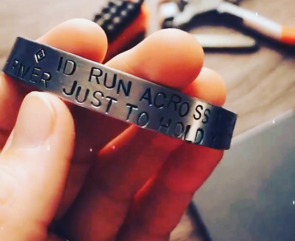 I’d Run Across the River Bracelet