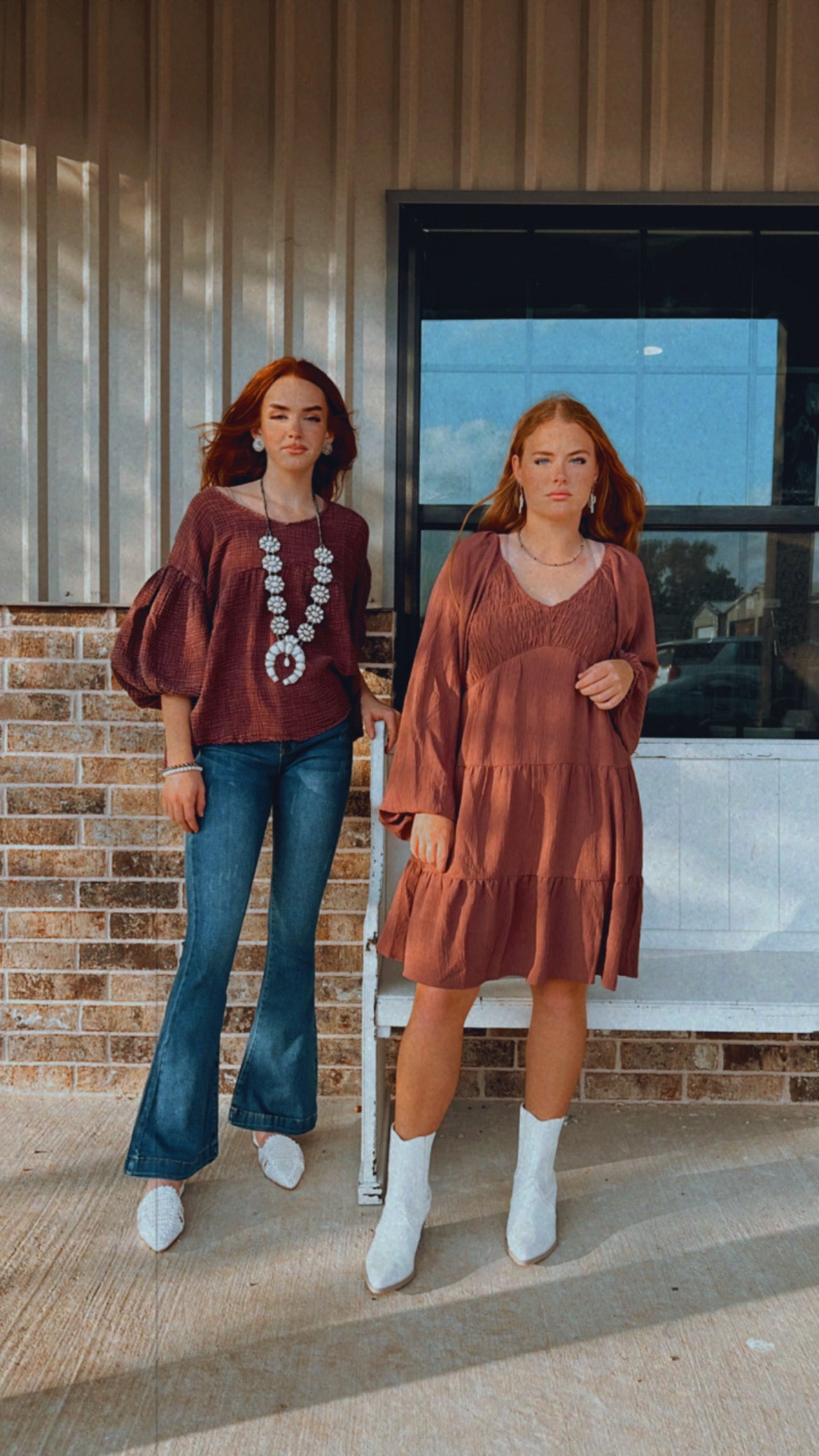 Plum Smocked Dress