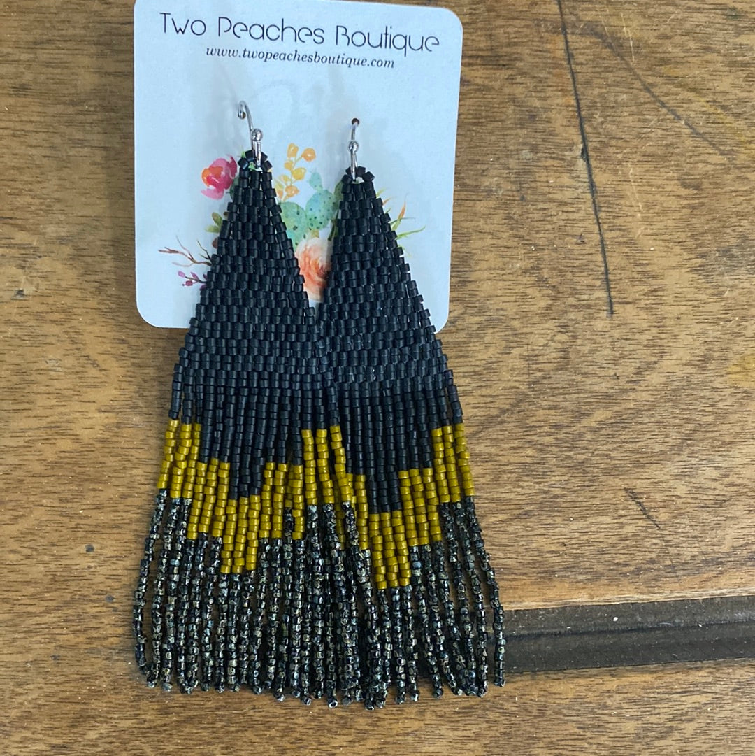 Beaded Cora Earrings