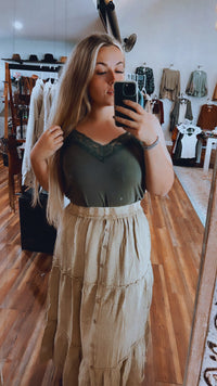 Khaki Skirt