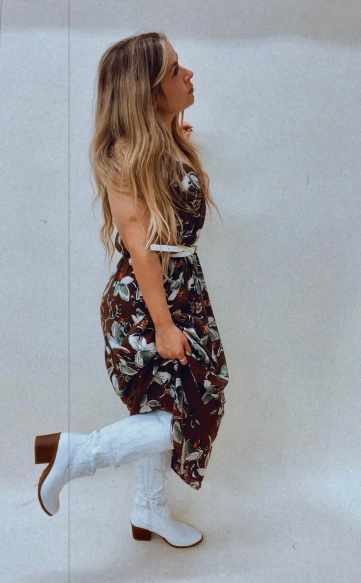 Janey Floral Maxi Dress